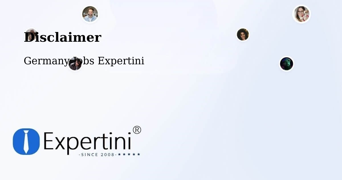 Disclaimer – Boll - Germany Jobs Expertini