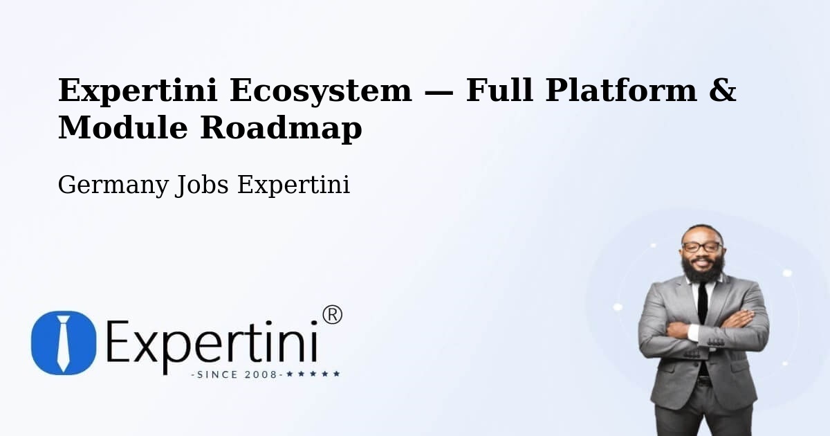 Expertini Ecosystem — Full Platform & Module Roadmap – Boll