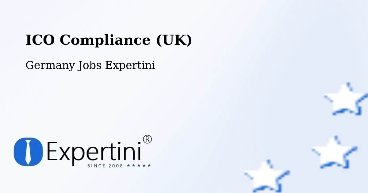 UK Data Protection & ICO Compliance – Boll - Germany Jobs Expertini