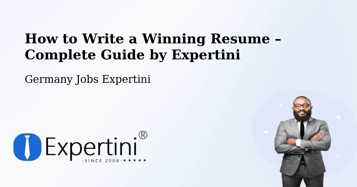 Resume Writing Guide for Job Seekers – Boll - Boll, Germany Jobs Expertini