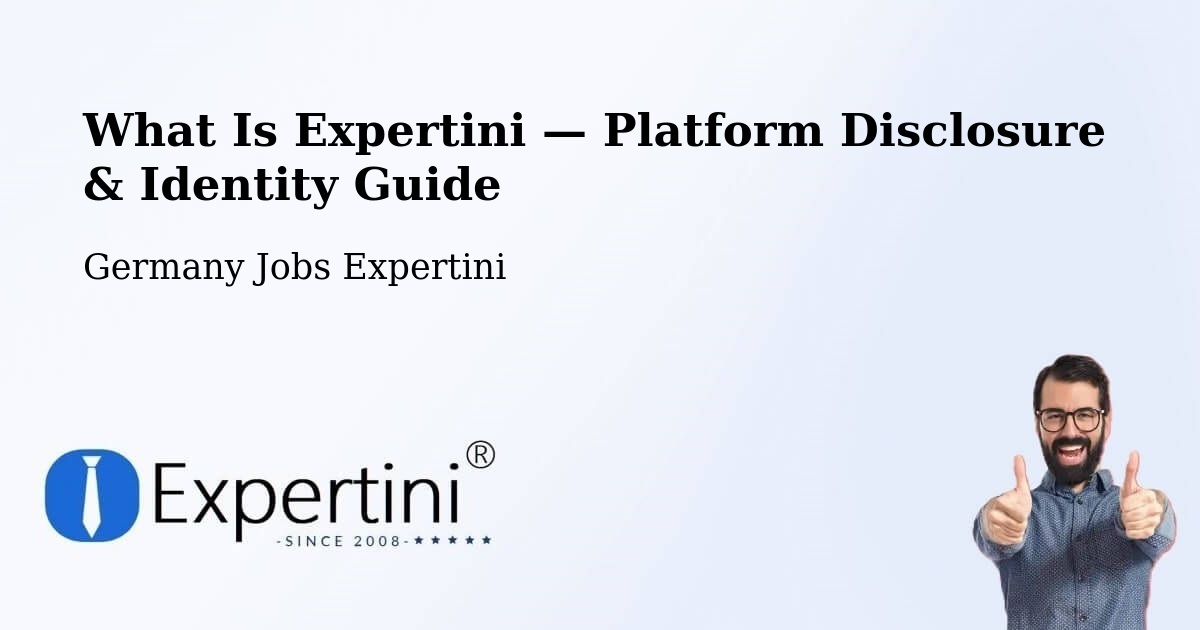 What Is Expertini — Platform Disclosure & Identity Guide – Boll